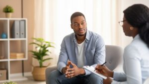 Mental health support session in Nevada with a licensed psychiatric provider